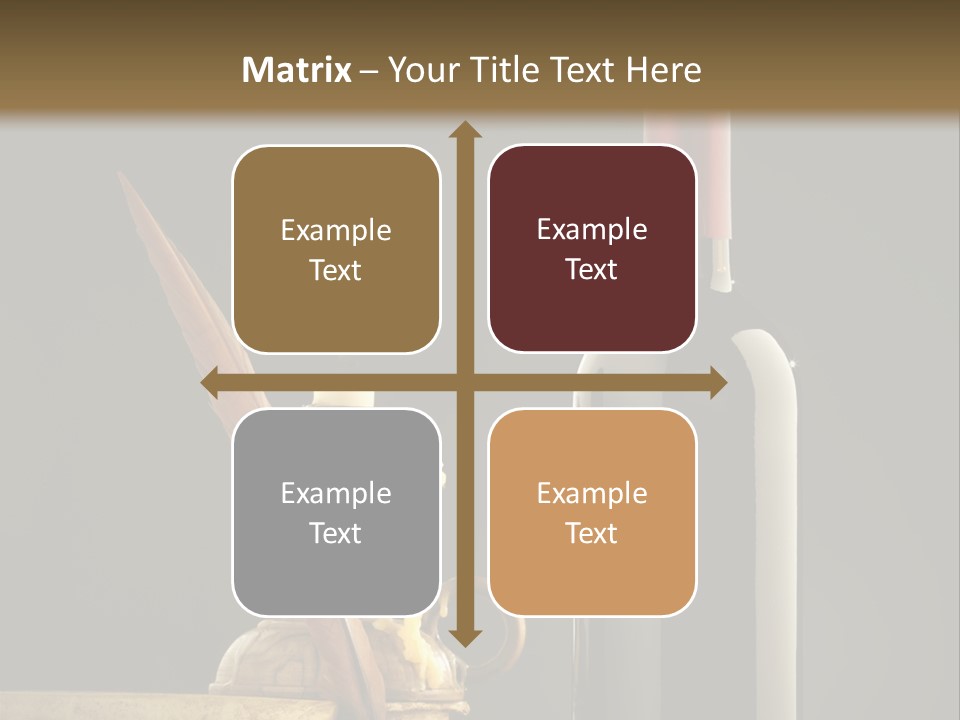 Merlot Books Dark Background PowerPoint Template