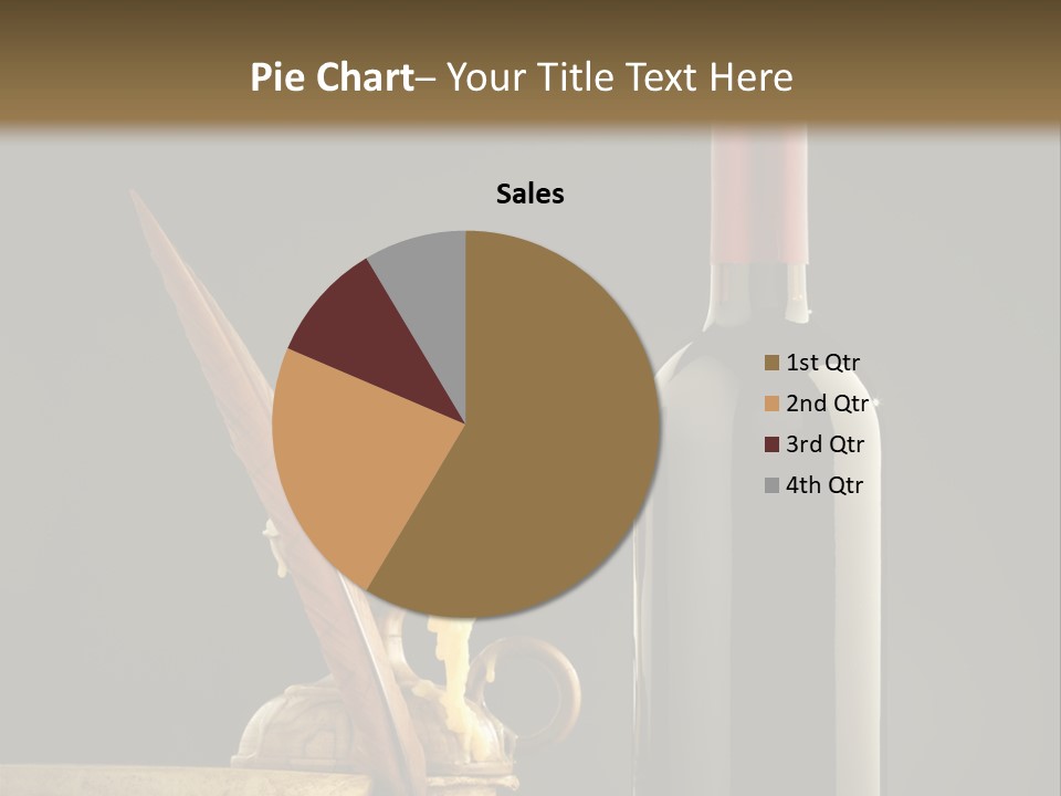 Merlot Books Dark Background PowerPoint Template