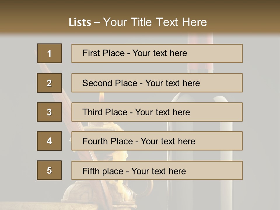 Merlot Books Dark Background PowerPoint Template