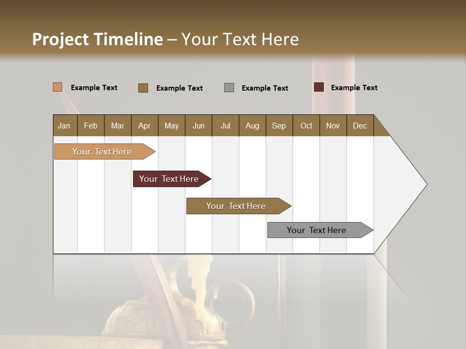 Merlot Books Dark Background PowerPoint Template