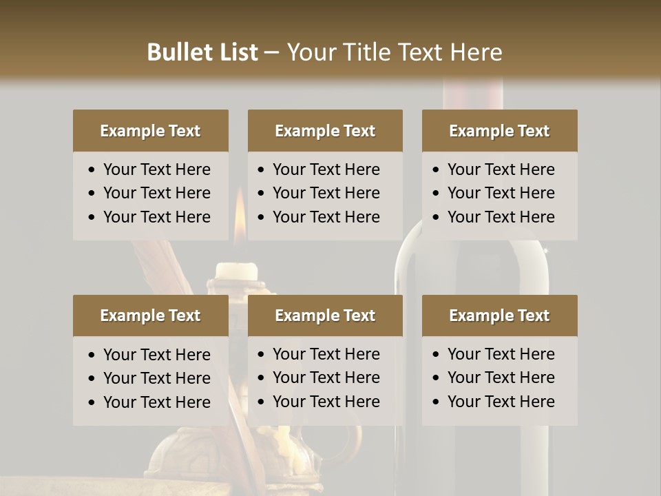 Merlot Books Dark Background PowerPoint Template