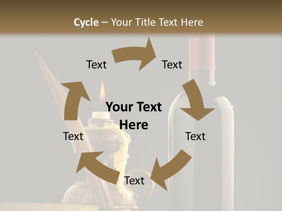 Merlot Books Dark Background PowerPoint Template