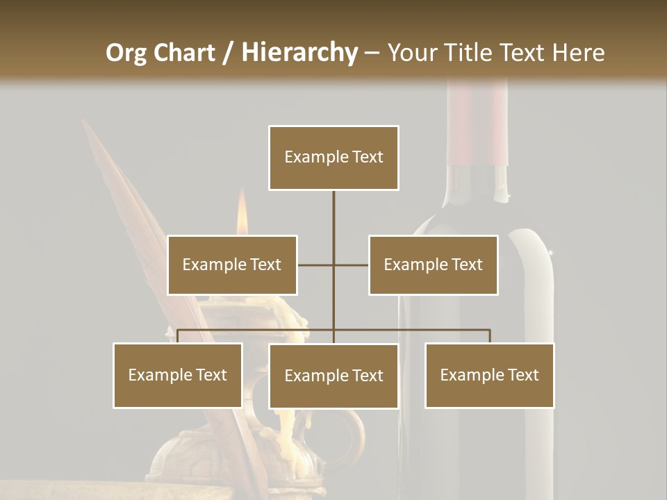 Merlot Books Dark Background PowerPoint Template