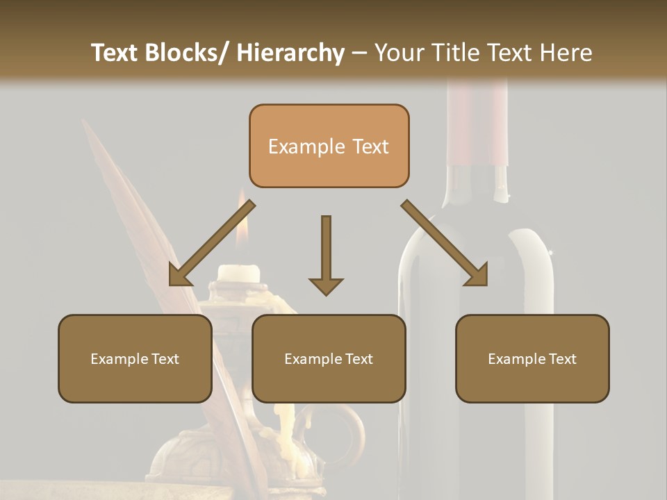 Merlot Books Dark Background PowerPoint Template