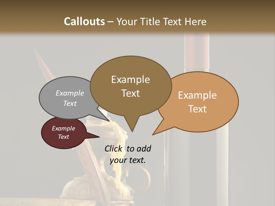 Merlot Books Dark Background PowerPoint Template