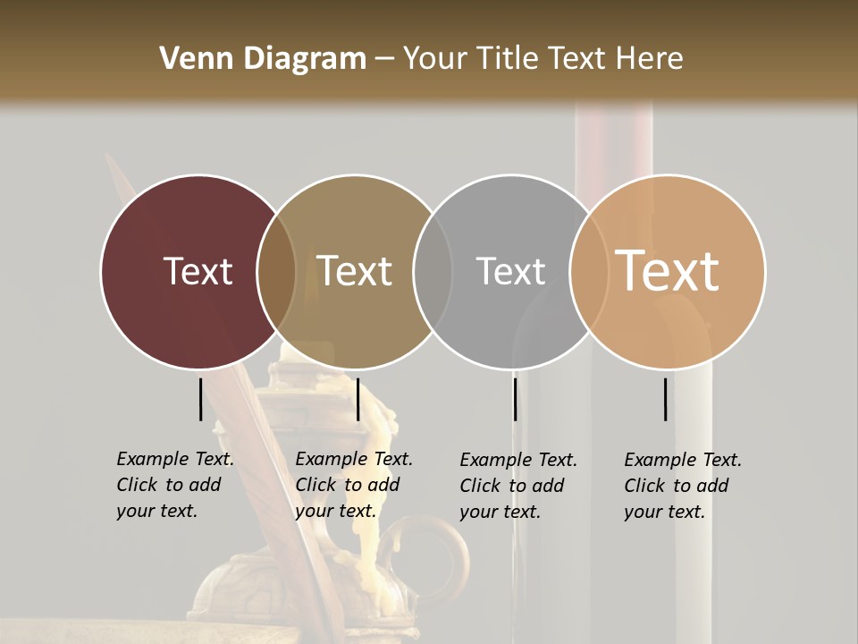 Merlot Books Dark Background PowerPoint Template