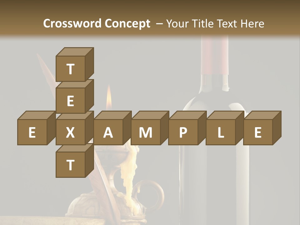 Merlot Books Dark Background PowerPoint Template