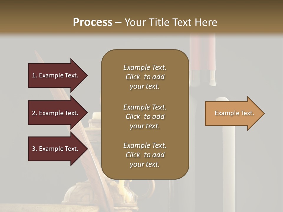Merlot Books Dark Background PowerPoint Template