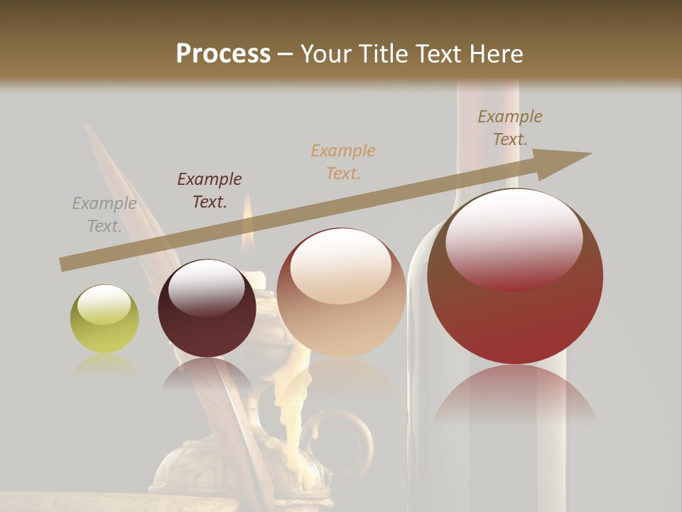 Merlot Books Dark Background PowerPoint Template