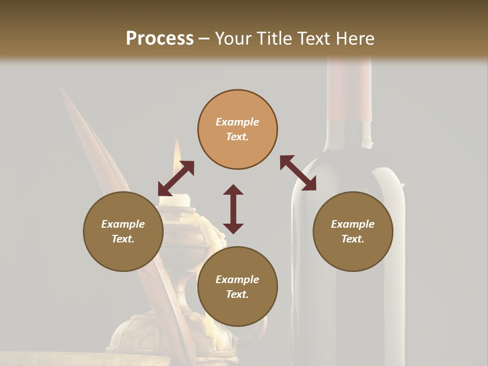 Merlot Books Dark Background PowerPoint Template