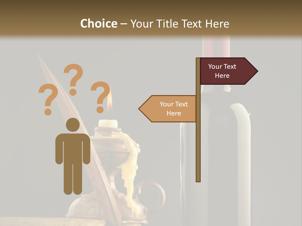 Merlot Books Dark Background PowerPoint Template