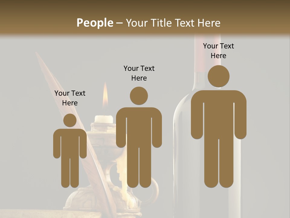 Merlot Books Dark Background PowerPoint Template