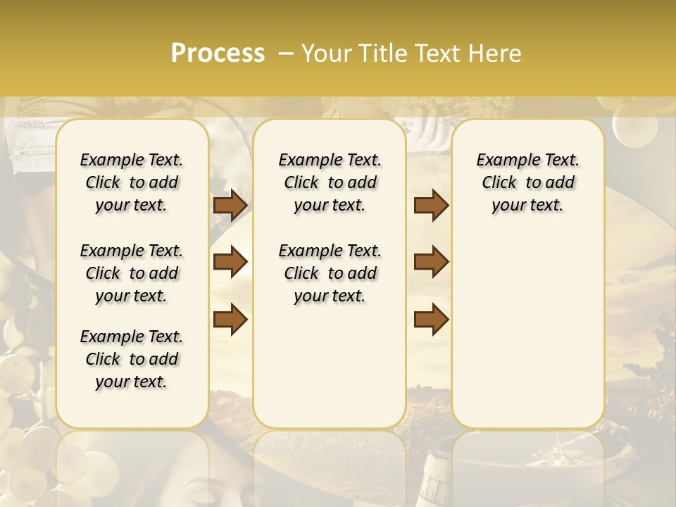 Peasant Red Wine Glass PowerPoint Template