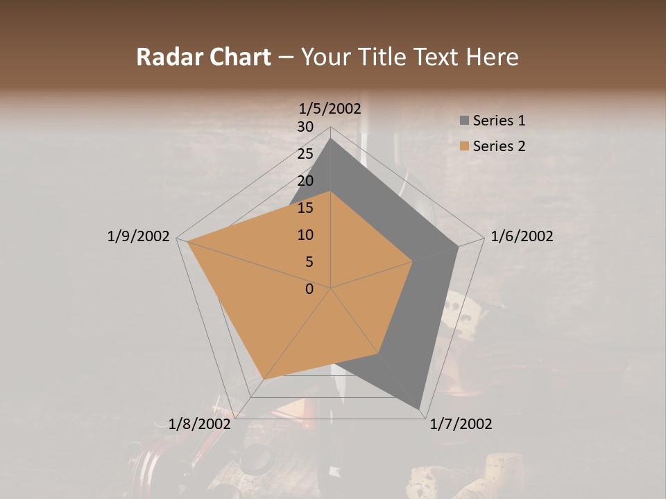 Merlot Wine Bottle Corks PowerPoint Template