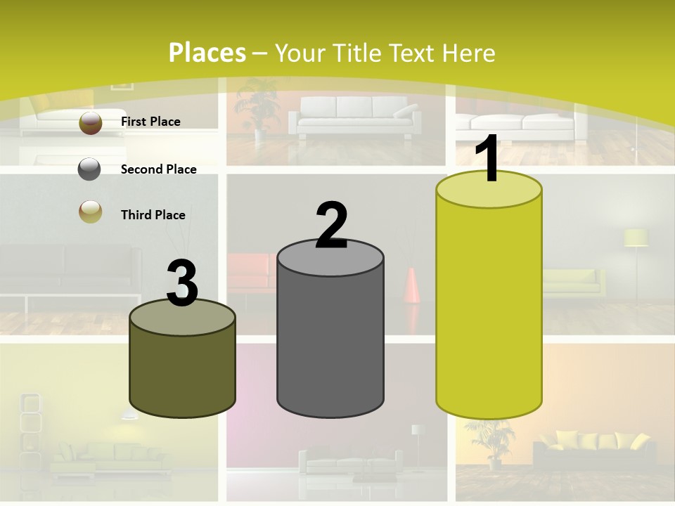 Schattenwurf Tageslich Sitzen PowerPoint Template