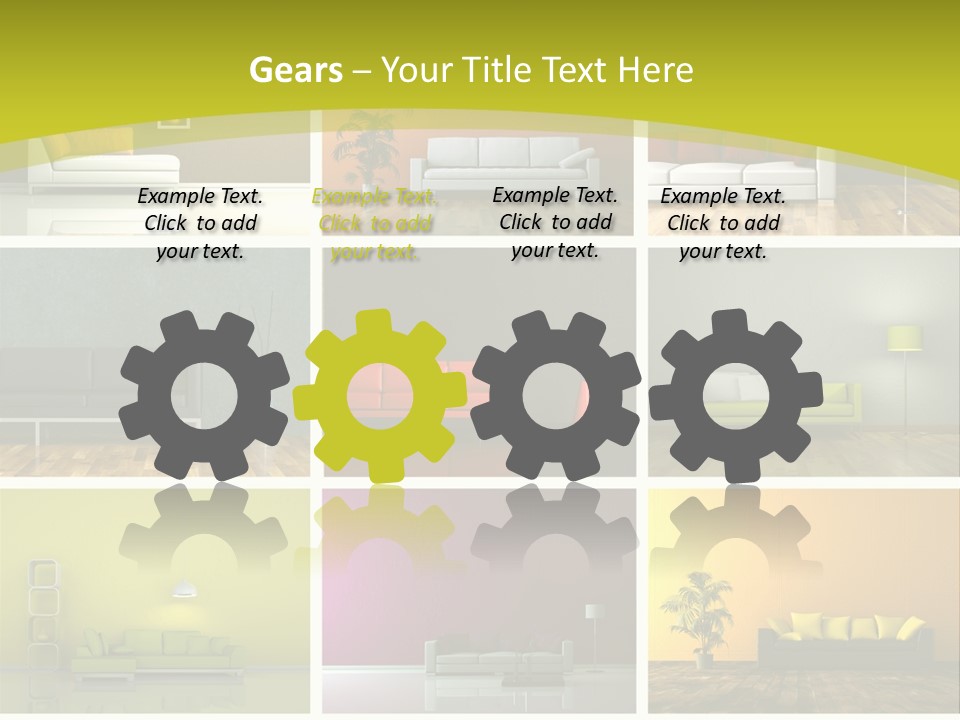 Schattenwurf Tageslich Sitzen PowerPoint Template