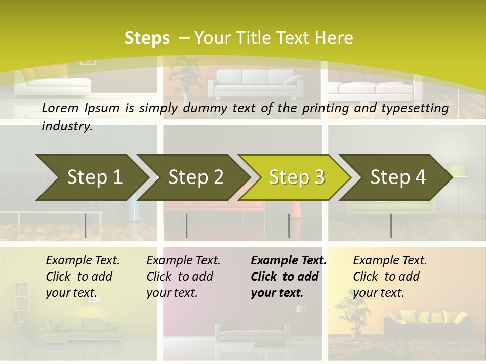 Schattenwurf Tageslich Sitzen PowerPoint Template