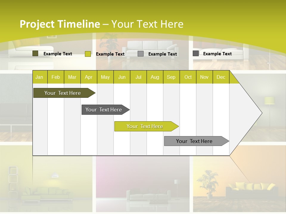 Schattenwurf Tageslich Sitzen PowerPoint Template