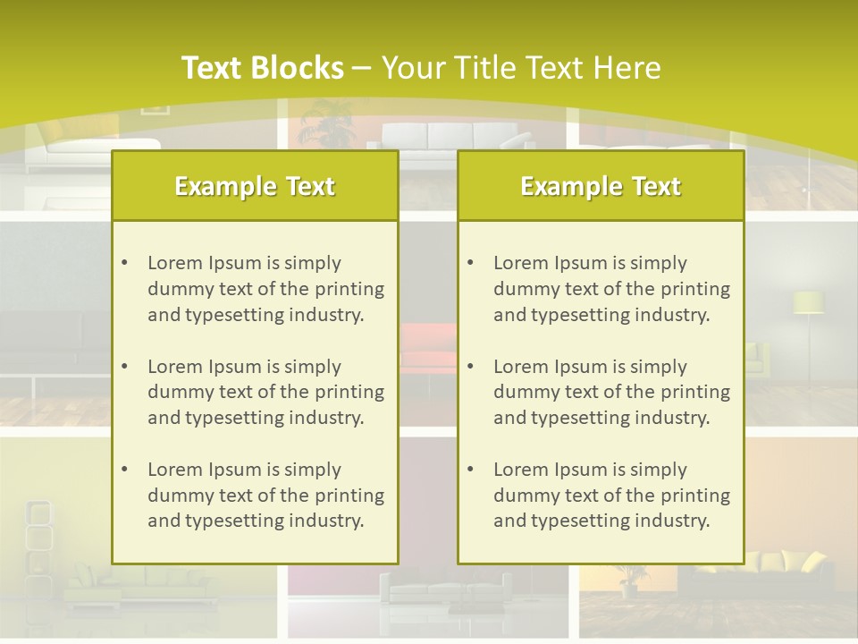 Schattenwurf Tageslich Sitzen PowerPoint Template