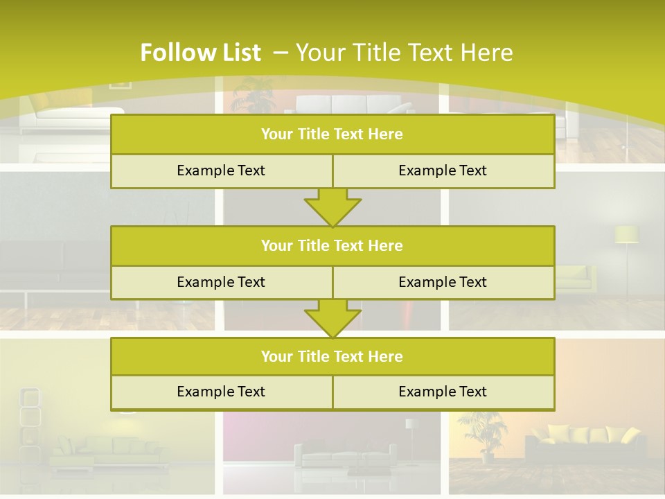 Schattenwurf Tageslich Sitzen PowerPoint Template