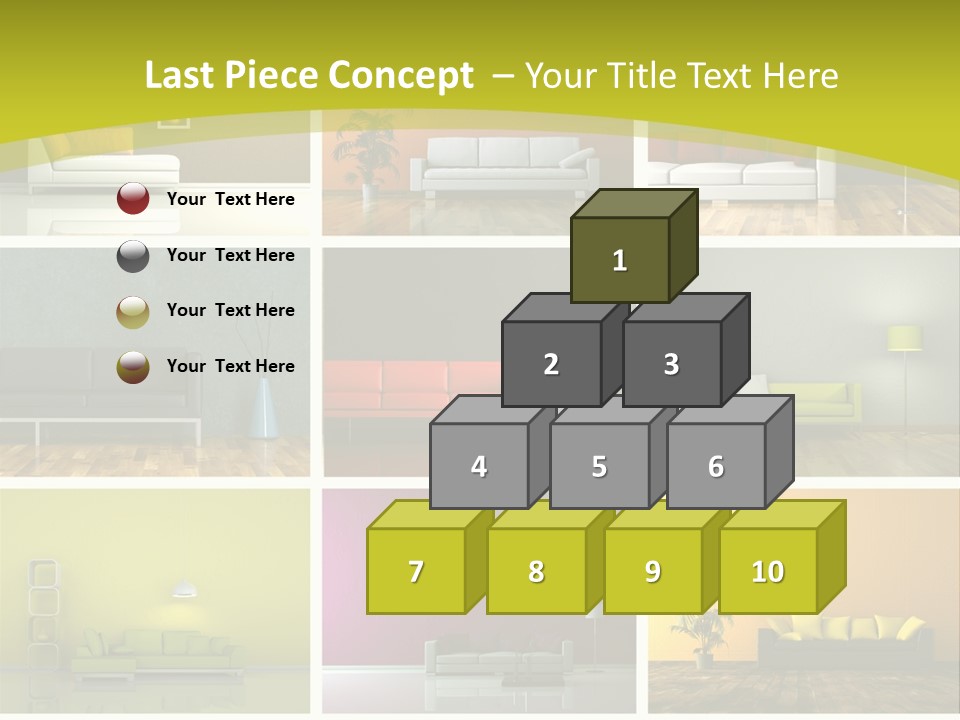 Schattenwurf Tageslich Sitzen PowerPoint Template