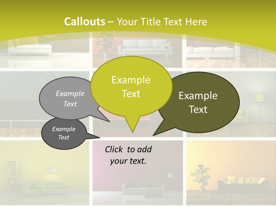 Schattenwurf Tageslich Sitzen PowerPoint Template