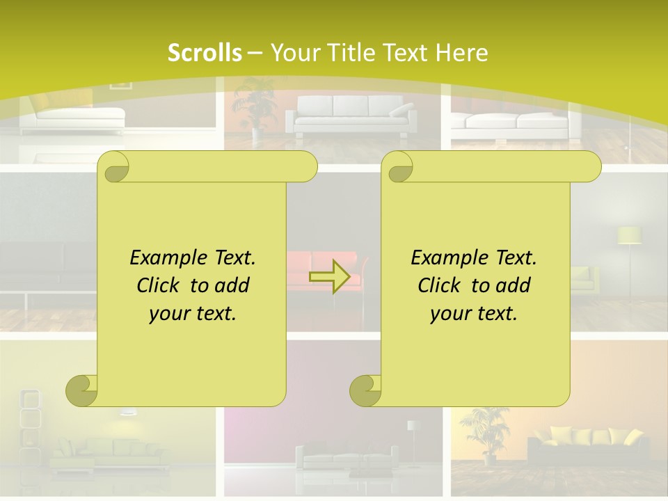 Schattenwurf Tageslich Sitzen PowerPoint Template