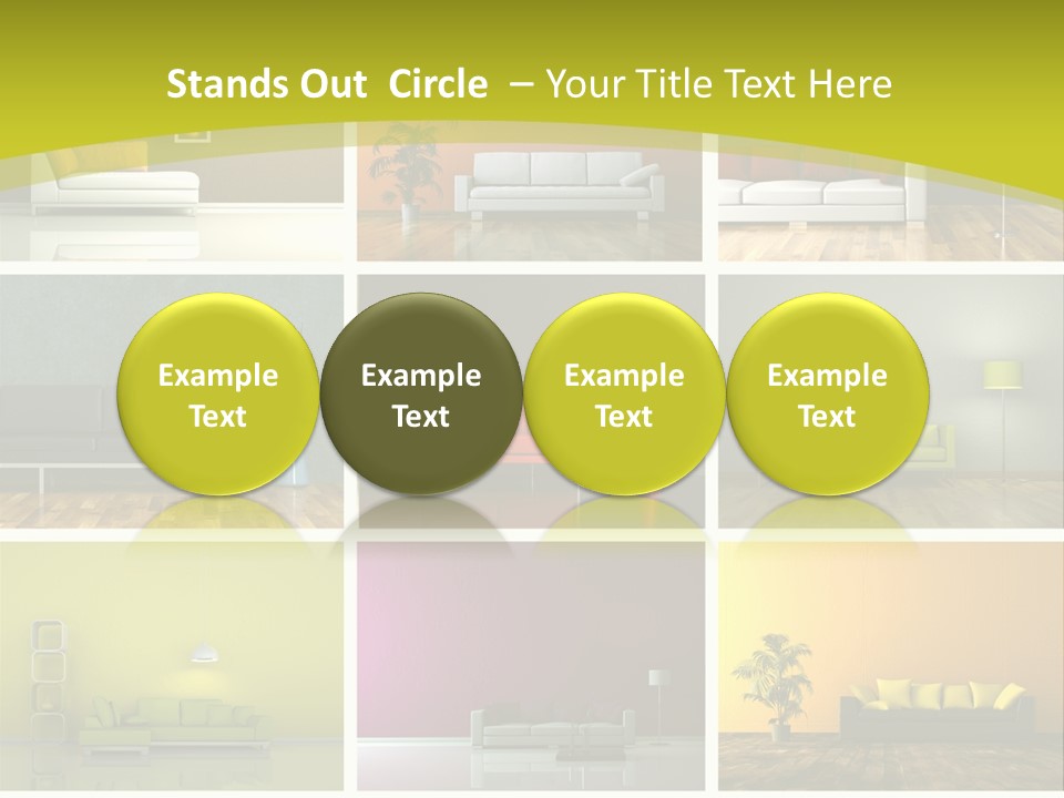 Schattenwurf Tageslich Sitzen PowerPoint Template