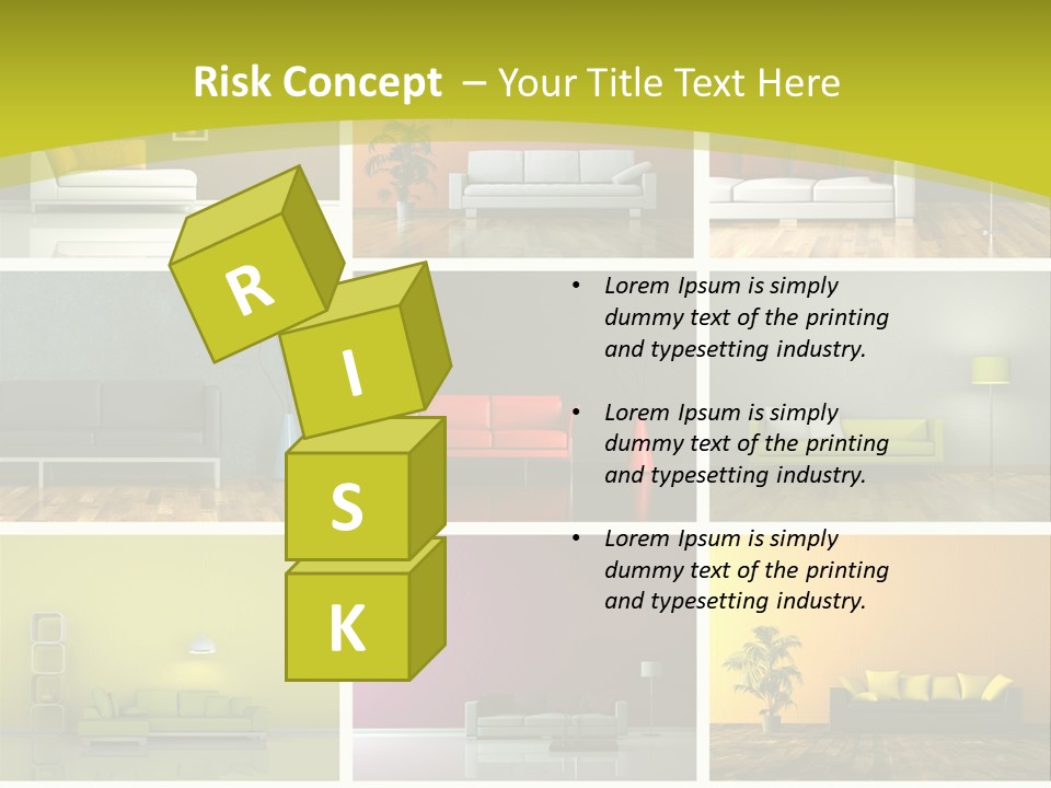 Schattenwurf Tageslich Sitzen PowerPoint Template