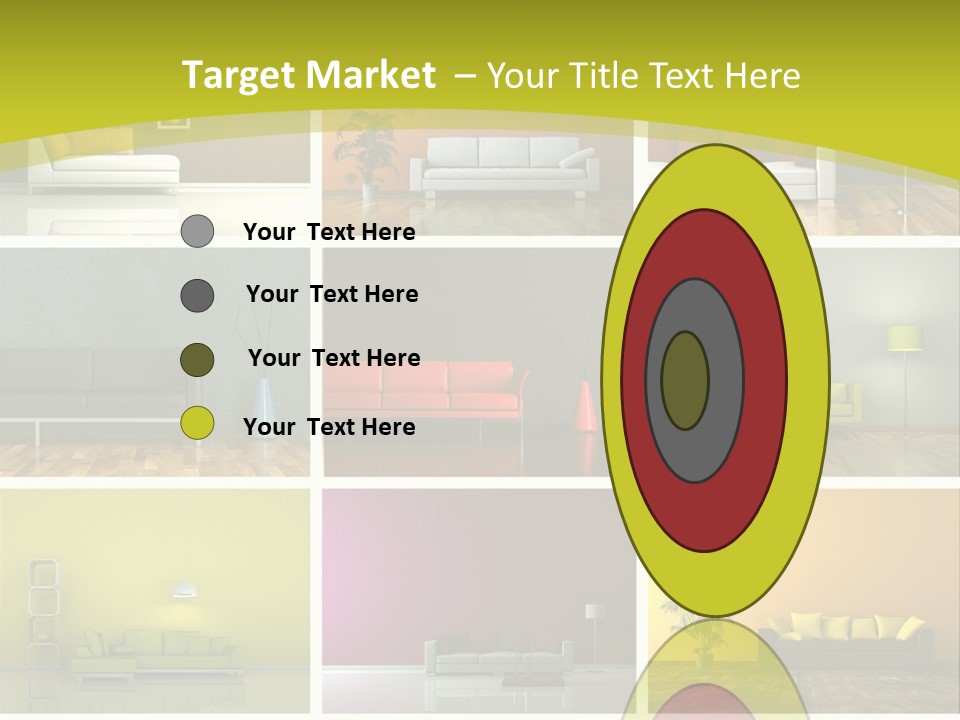 Schattenwurf Tageslich Sitzen PowerPoint Template