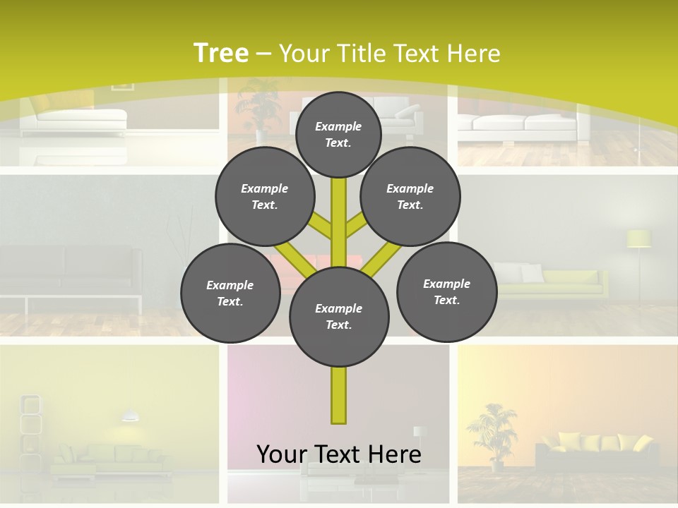 Schattenwurf Tageslich Sitzen PowerPoint Template