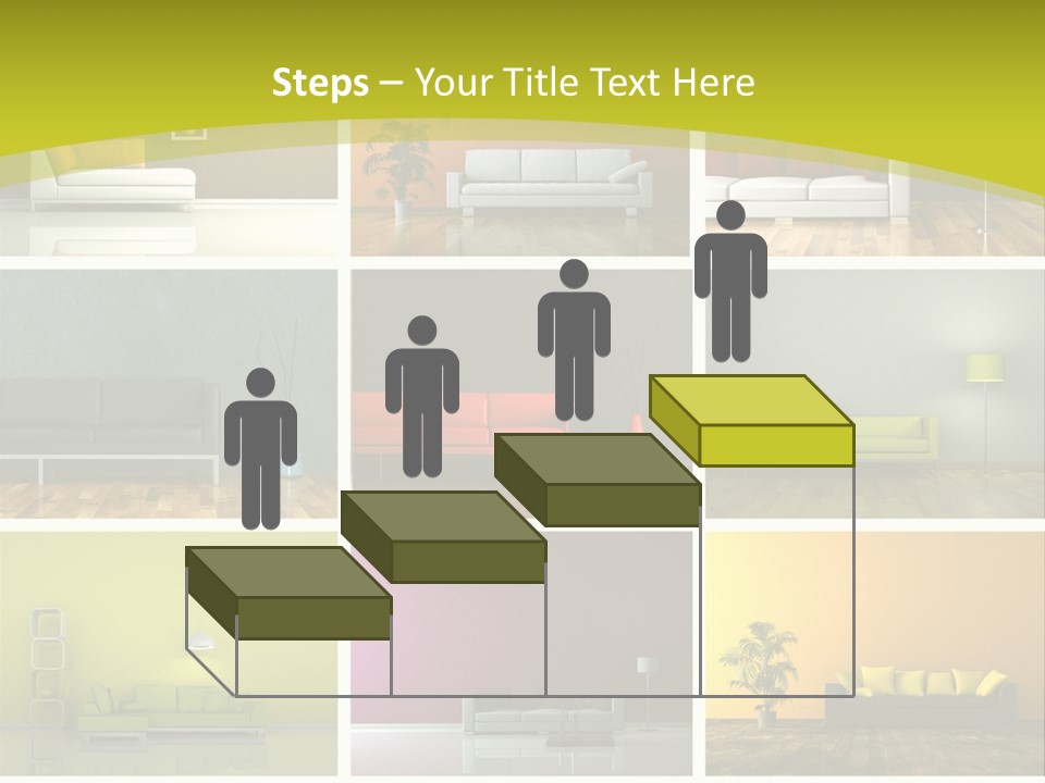 Schattenwurf Tageslich Sitzen PowerPoint Template