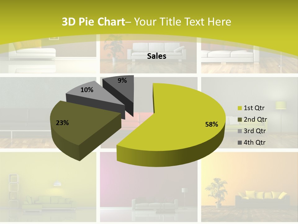 Schattenwurf Tageslich Sitzen PowerPoint Template