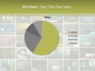 Leuchte Essen Zimmerpflanze PowerPoint Template