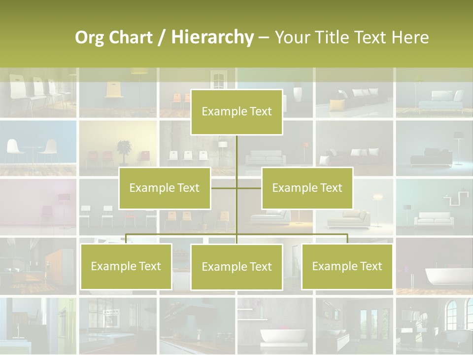 Leuchte Essen Zimmerpflanze PowerPoint Template