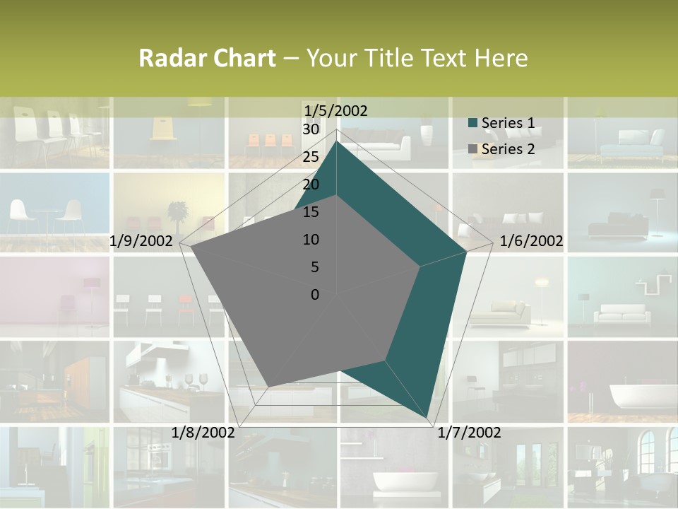 Leuchte Essen Zimmerpflanze PowerPoint Template