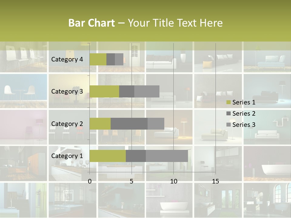Leuchte Essen Zimmerpflanze PowerPoint Template