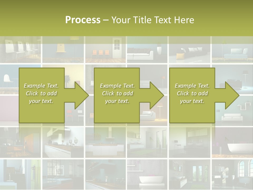 Leuchte Essen Zimmerpflanze PowerPoint Template
