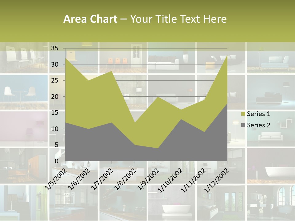 Leuchte Essen Zimmerpflanze PowerPoint Template