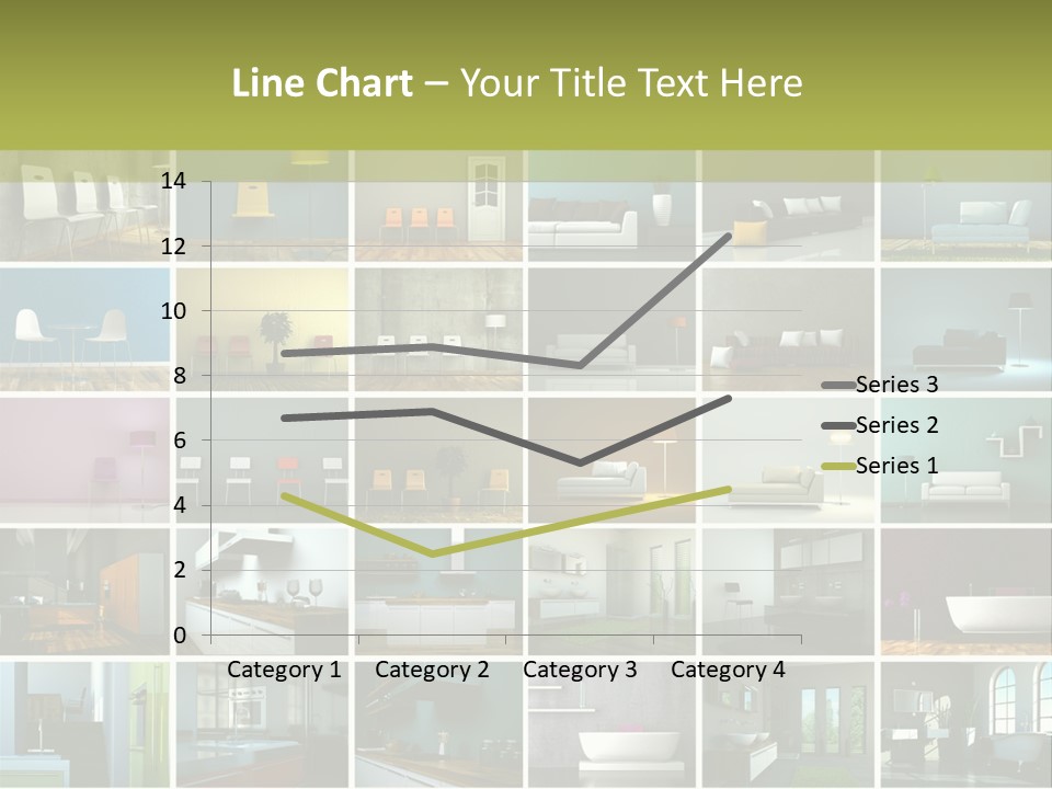 Leuchte Essen Zimmerpflanze PowerPoint Template