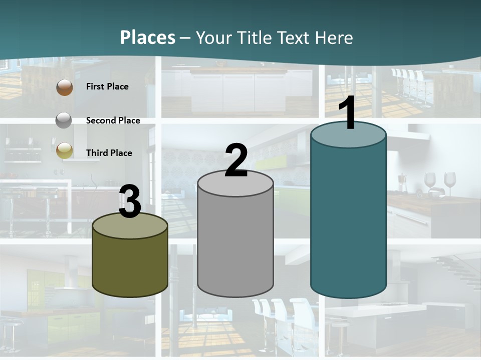 Schattenwurf Kochen Designm PowerPoint Template