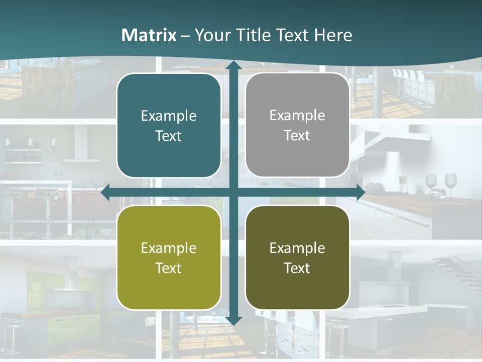 Schattenwurf Kochen Designm PowerPoint Template