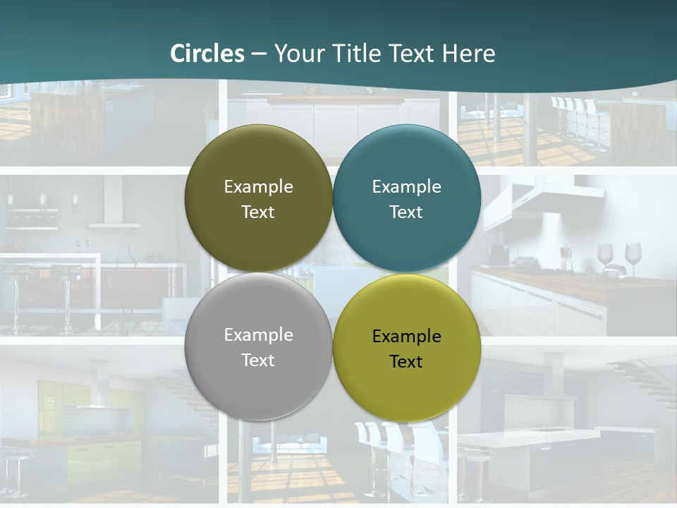 Schattenwurf Kochen Designm PowerPoint Template