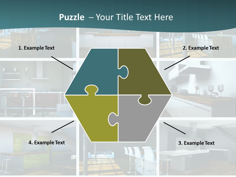 Schattenwurf Kochen Designm PowerPoint Template