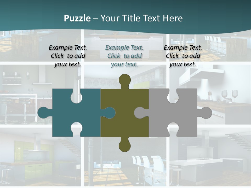 Schattenwurf Kochen Designm PowerPoint Template