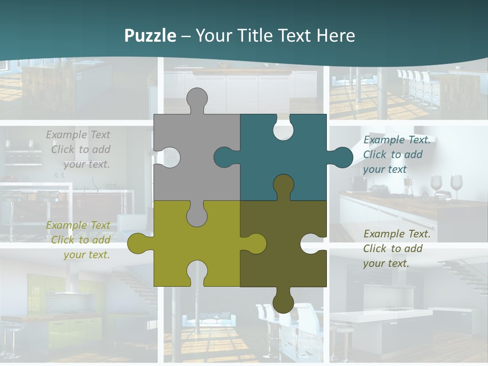 Schattenwurf Kochen Designm PowerPoint Template