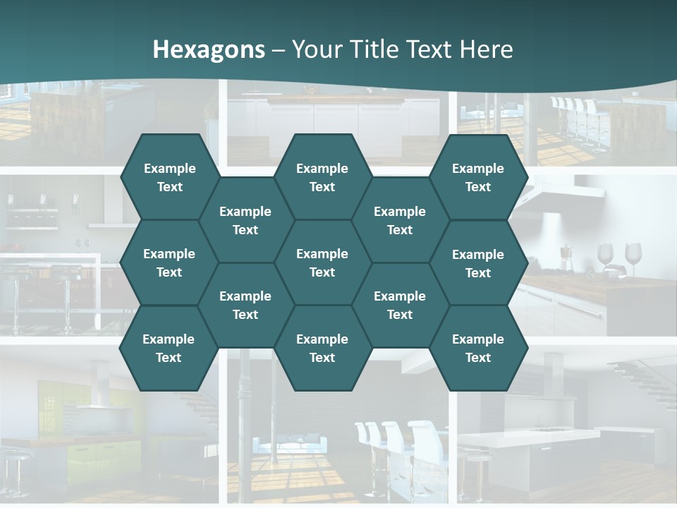 Schattenwurf Kochen Designm PowerPoint Template