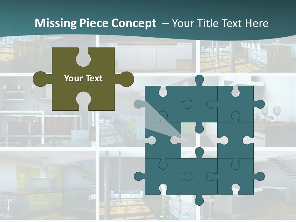 Schattenwurf Kochen Designm PowerPoint Template