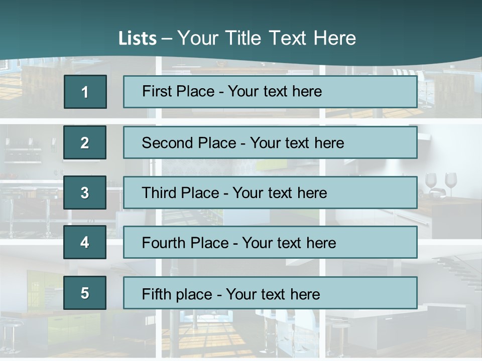 Schattenwurf Kochen Designm PowerPoint Template