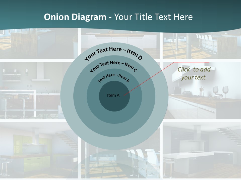 Schattenwurf Kochen Designm PowerPoint Template